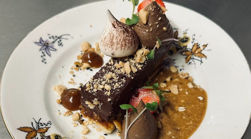 Assiette généreuse cuisine occitane