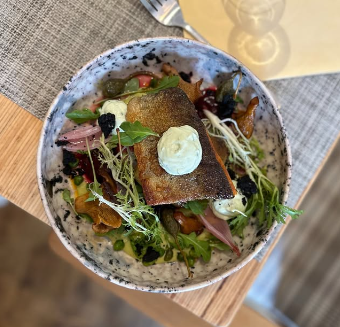 Saumon sauvage aux pistaches